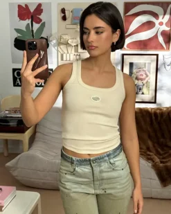Sophisticated Pleasure Tank Top Marshmallow