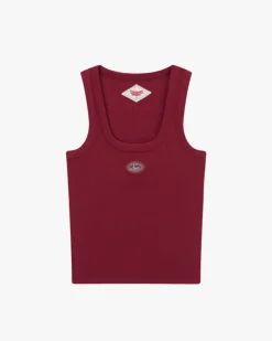 Sophisticated Pleasure Tank Top Burgundy