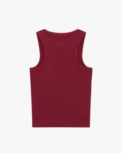 Sophisticated Pleasure Tank Top Burgundy