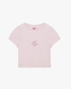 Strass Top Pink