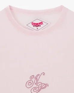 Strass Top Pink