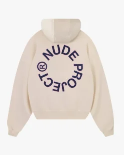 Sudadera Boxy Kory Blanco Crema