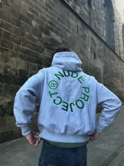 Sudadera Boxy Kory Gris