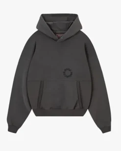Sudadera Boxy Kory Gris Oscuro