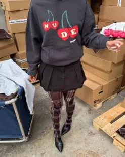 Sudadera Cerise Gris Oscuro
