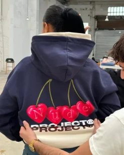 Sudadera Cherry Azul Marino