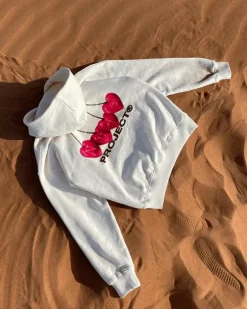 Sudadera Cherry Blanco Crema