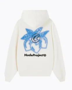 Sudadera Cherry Bomb Blanco Crema