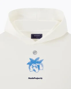 Sudadera Cherry Bomb Blanco Crema