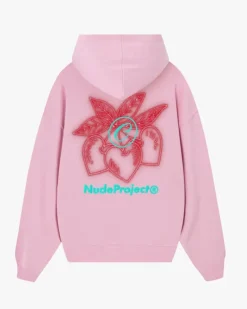 Sudadera Cherry Bomb Rosa