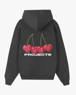 Sudadera Cherry Gris Oscuro