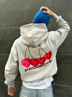 Sudadera Cherry Ice Grey