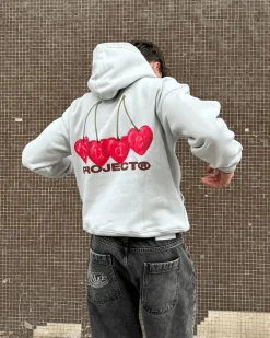 Sudadera Cherry Ice Grey
