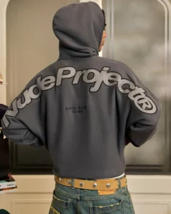 Sudadera Con Cremallera Beast Gris Oscuro