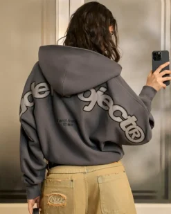 Sudadera Con Cremallera Beast Gris Oscuro