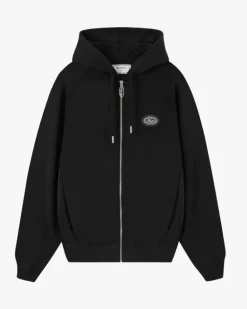 Sudadera Con Cremallera Essentials Negra