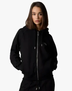 Sudadera Con Cremallera Essentials Negra