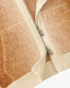 Sudadera Con Cremallera Gradient Marrón
