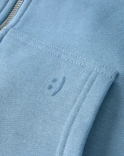 Sudadera Con Cremallera God is a DJ Azul