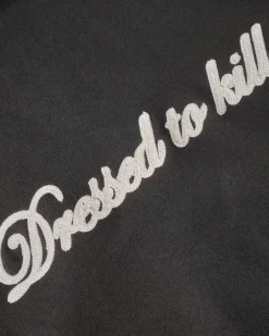 Sudadera Con Cremallera Kill Bill Negro Oscuro