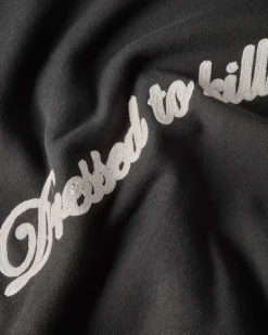 Sudadera Con Cremallera Kill Bill Negro Oscuro