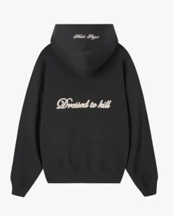 Sudadera Con Cremallera Kill Bill Negro Oscuro