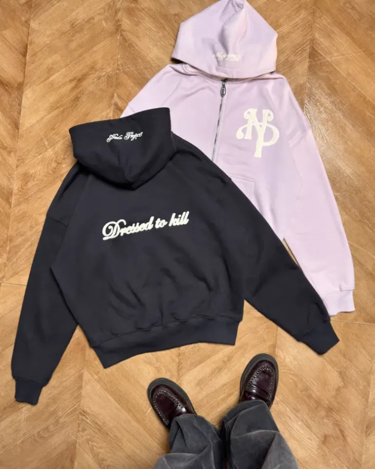 Sudadera Con Cremallera Kill Bill Negro Oscuro