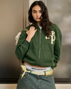 Sudadera Con Cremallera Kill Bill Verde