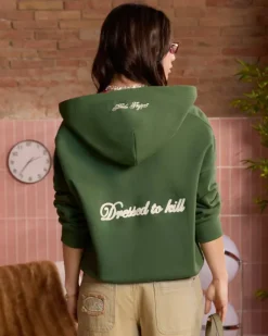 Sudadera Con Cremallera Kill Bill Verde