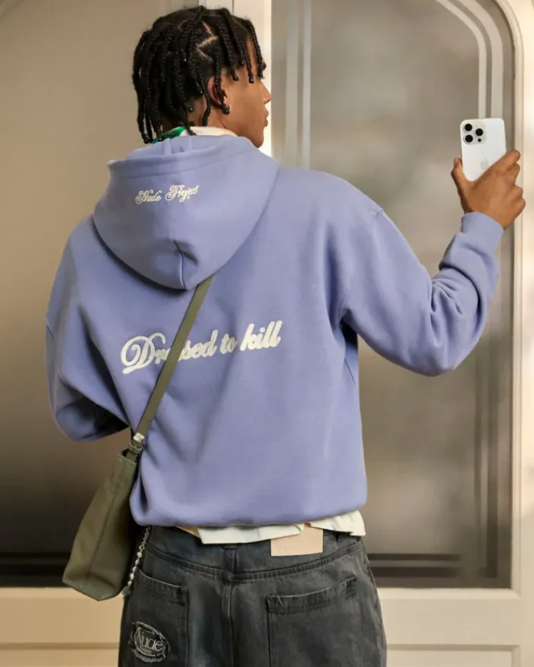 Sudadera Con Cremallera Kill Bill Lila