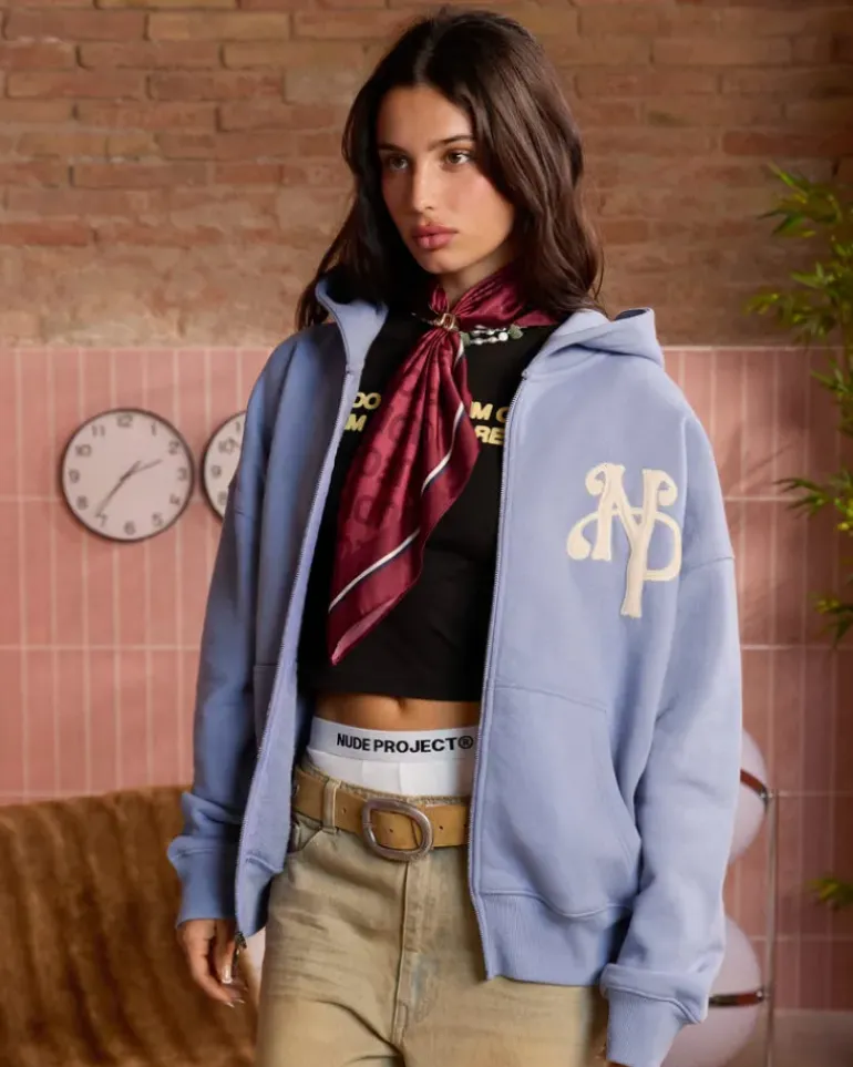 Sudadera Con Cremallera Kill Bill Lila