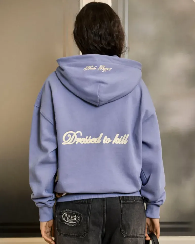 Sudadera Con Cremallera Kill Bill Lila