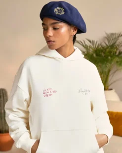 Sudadera Cups Blanco Crema
