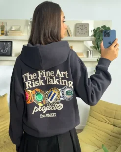 Sudadera Fine Art Gris Oscuro