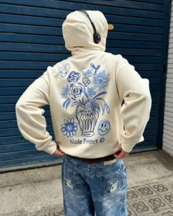 Sudadera Jarron Blanco Crema