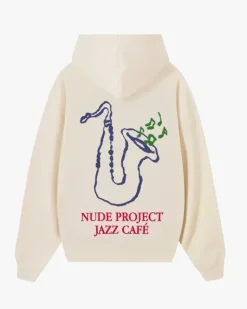 Sudadera Jazz Café Blanco Crema