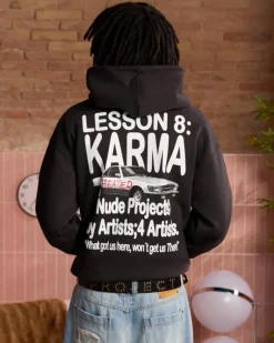 Sudadera Karma Gris Oscuro