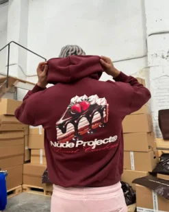 Sudadera La Tarte Granate