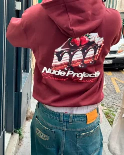 Sudadera La Tarte Granate