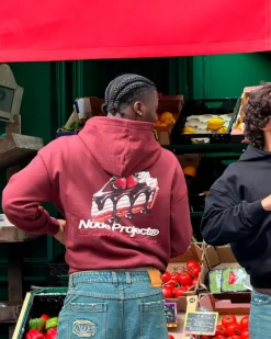 Sudadera La Tarte Granate