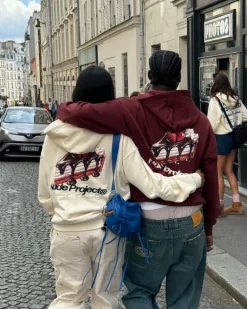 Sudadera La Tarte Granate