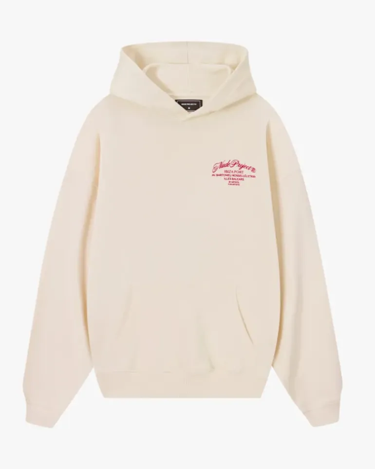 Sudadera Locally Hated Blanco Crema