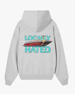 Sudadera Locally Hated Gris