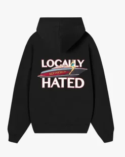 Sudadera Locally Hated Negra