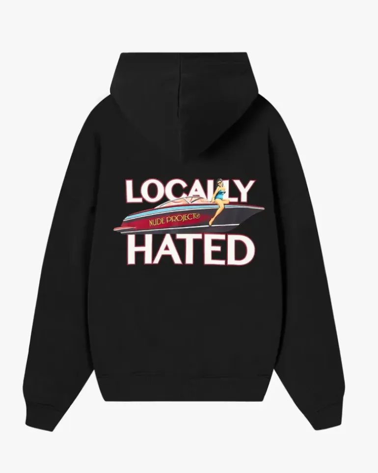 Sudadera Locally Hated Negra