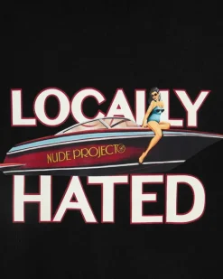 Sudadera Locally Hated Negra