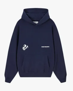Sudadera Love SD Azul Marino Washed