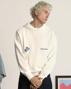 Sudadera Love SD Blanco Crema Washed