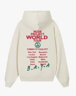 Sudadera Nude Tour Blanco Crema