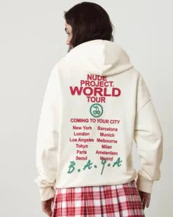 Sudadera Nude Tour Blanco Crema